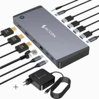 Siltcon 14 in 1 docking station