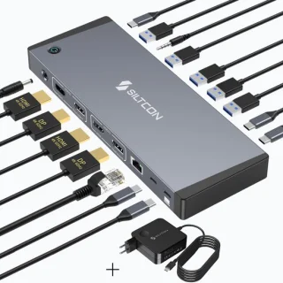 Siltcon 17-in-1 hybride dockingstation