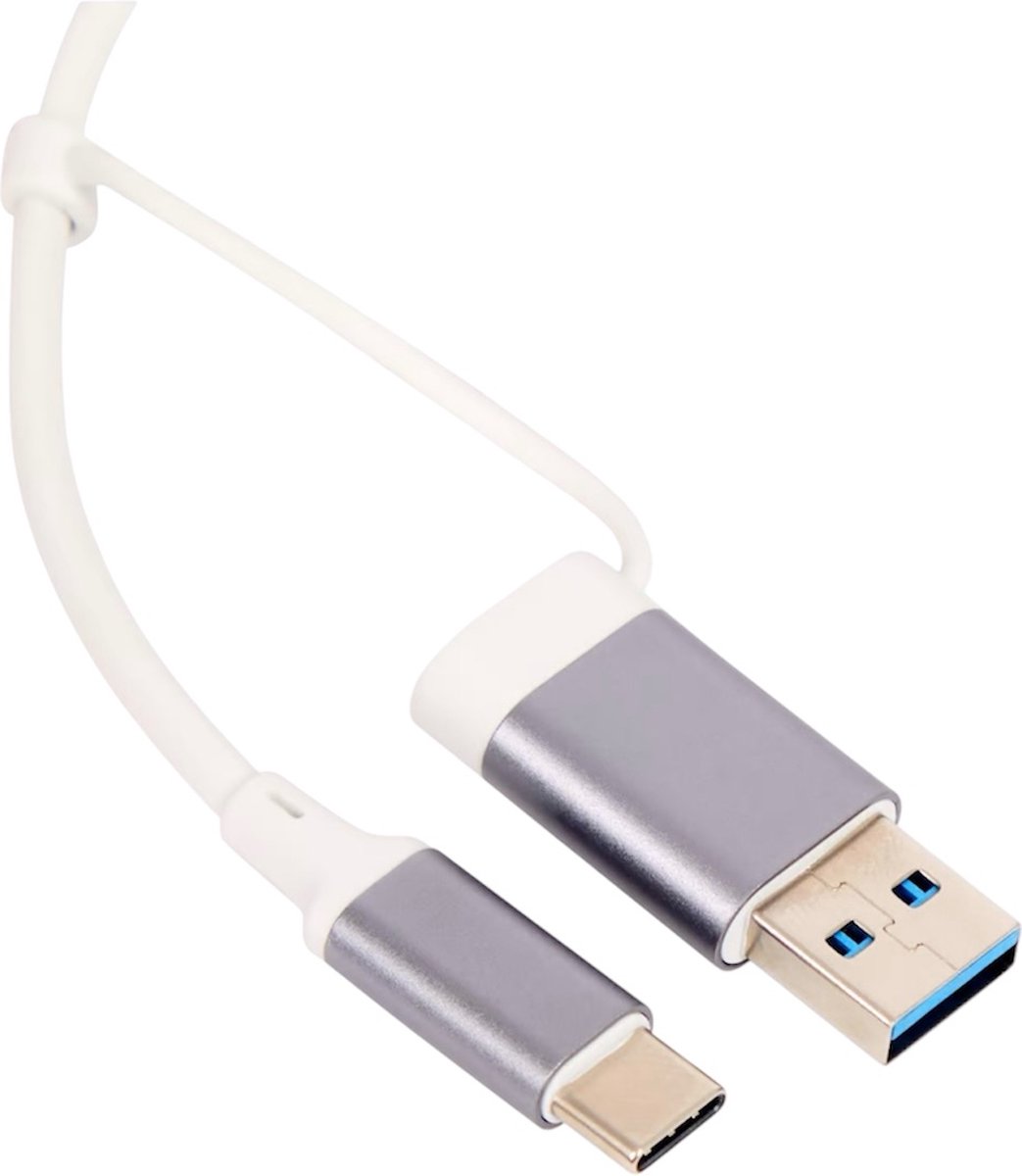 Sitecom USB-C Hub 4-poorts USB-C naar USB-C & USB-A