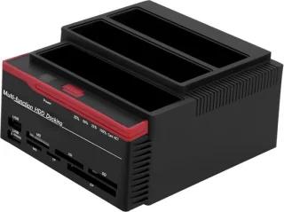 SnelShoppen 2.5 inch dual-bay USB3.0 SATA/IDE docking station