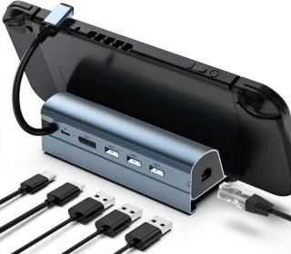 SnelShoppen docking station voor Steam Deck