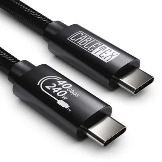 SnelShoppen usb 4 kabel 50cm type-c naar type-c