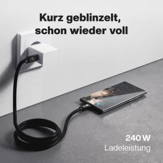 SnelShoppen usb 4 kabel 50cm type-c naar type-c