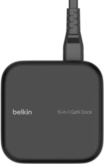 SnelShoppen - USB-C 6-in-1 GaN dockingstation 130w