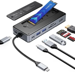 SnelShoppen USB C docking station
