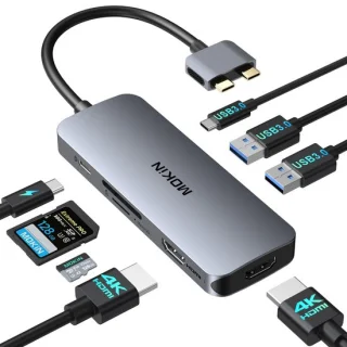 SnelShoppen USB-C docking station voor MacBook Pro/Air
