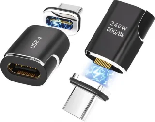SnelShoppen - USB-C magnetische adapter - 2 stuks