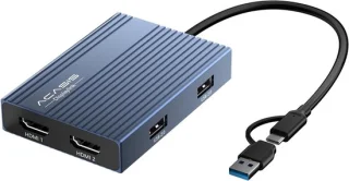 SnelShoppen usb-c naar dual hdmi docking station