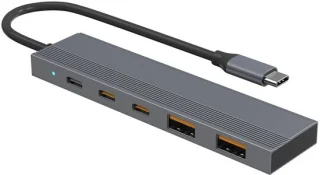 Solidchoice 6-in-1 USB-C dockingstation