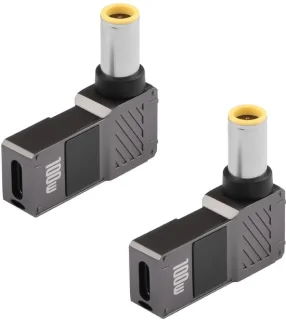 Solidchoice USB-C naar DC7909 Laptop oplaadadapter 100W (2 stuks)