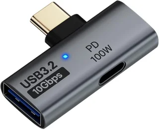 Solidchoice USB C splitter 2-in-1 PD 100W