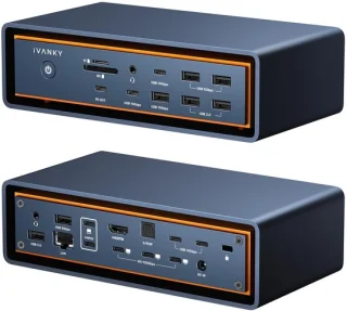 SolidKeus 23-in-1 Thunderbolt 5 Dock voor MacBook