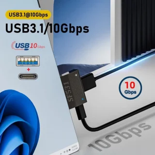 SolidKeus magnetische USB-C adapter voor Surface Pro 15V Type-C