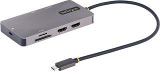 De StarTech 120B-USBC-MULTIPORT USB-hub Grijs in één oogopslag