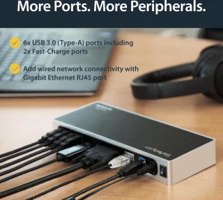 StarTech DK30ADD USB Hub
