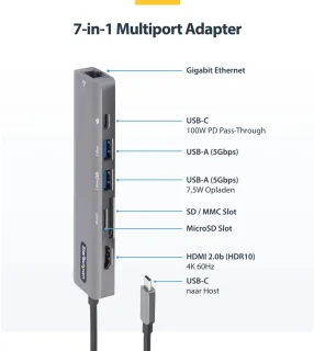 StarTech DKT30CHSDPD1 USB-hub