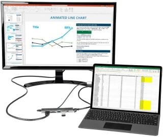 StarTech DKT30CHSDPD1 USB-hub