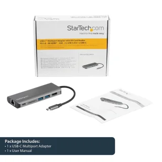 StarTech DKT30CSDHPD3 Dockstation
