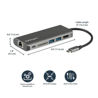 StarTech DKT30CSDHPD3 Dockstation