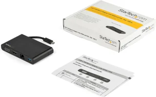 Startech Dockstation DKT30CHVCM Zwart