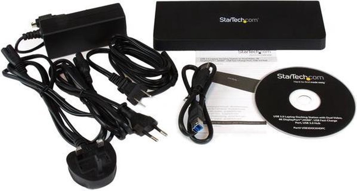 StarTech USB 3.0 Docking Station met HDMI en DisplayPort
