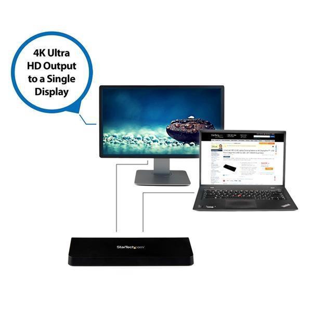 StarTech USB 3.0 Docking Station met HDMI en DisplayPort