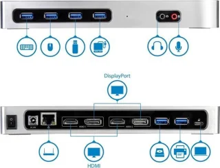Startech USB Hub DK30A2DH