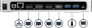 Startech USB Hub DK30A2DH