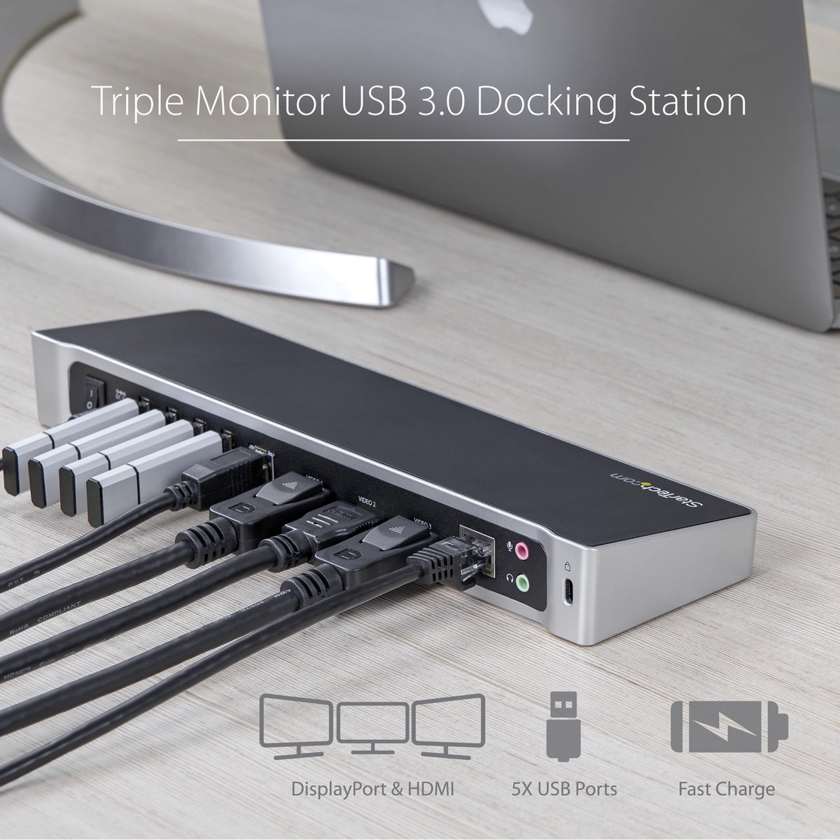 Startech USB3DOCKH2DP USB Hub