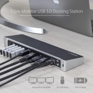 Startech USB3DOCKH2DP USB Hub