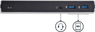 StarTech USB3SDOCKDD Dockstation Zilver