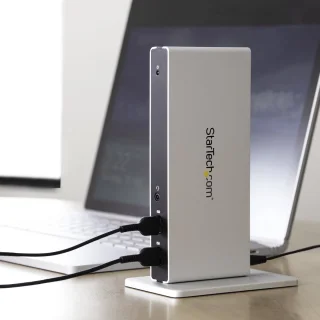 StarTech USB3SDOCKDD Dockstation Zilver