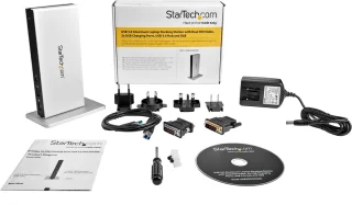 StarTech USB3SDOCKDD Dockstation Zilver