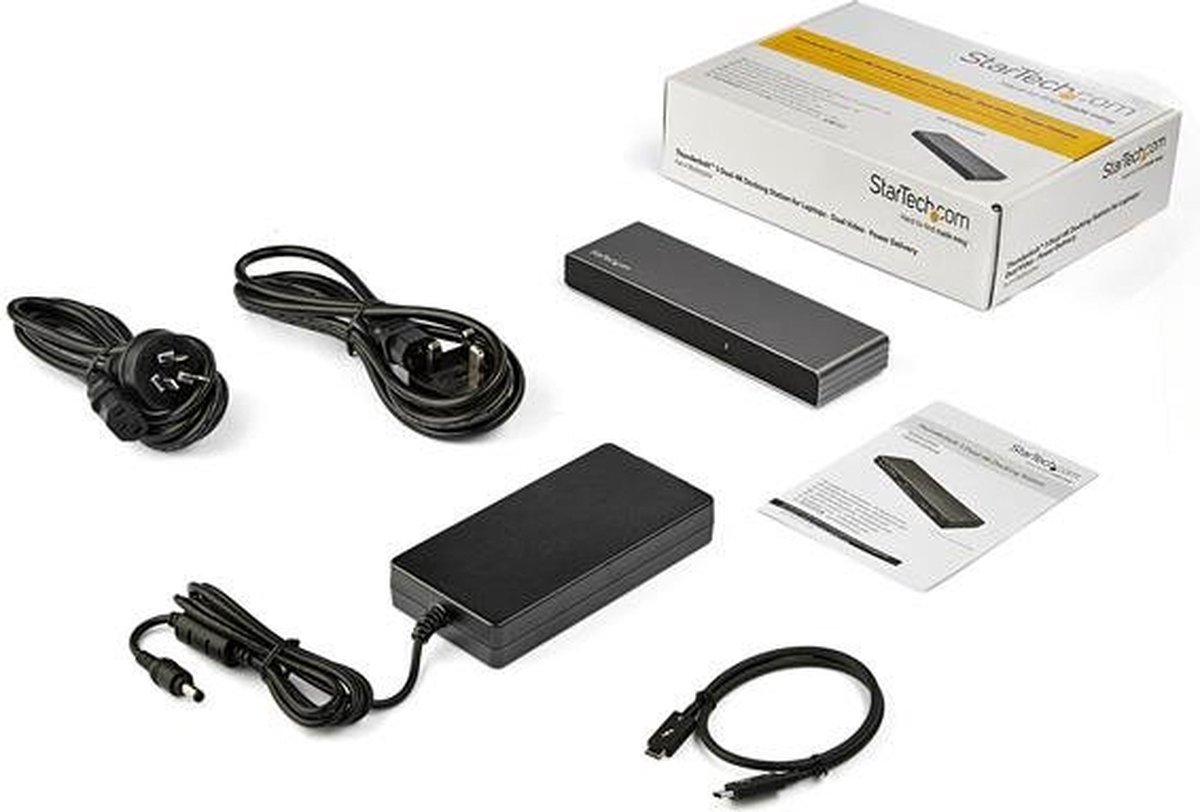 StarTech.com Thunderbolt 3 Docking Station Dual 4K 60Hz