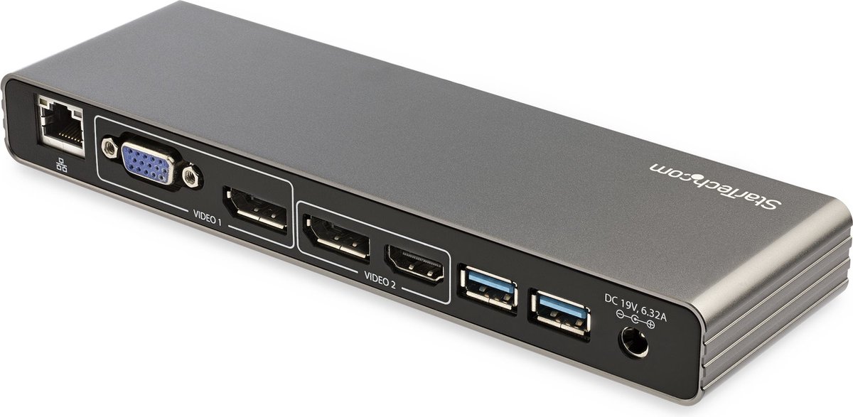 StarTech.com Thunderbolt 3 Docking Station Dual 4K 60Hz