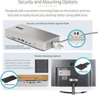 StarTech.com Thunderbolt 4 Docking Station