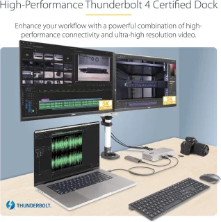 StarTech.com Thunderbolt 4 Docking Station