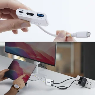 StarTech.com usb-c naar hdmi multiport adapter