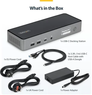 StarTech.com USB-C Triple-Monitor Dockingstation