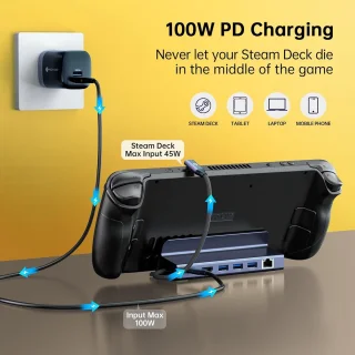 Steam Deck 6-in-1 Dockingstation
