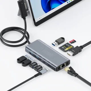 Surface docking station