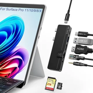 Surface docking station