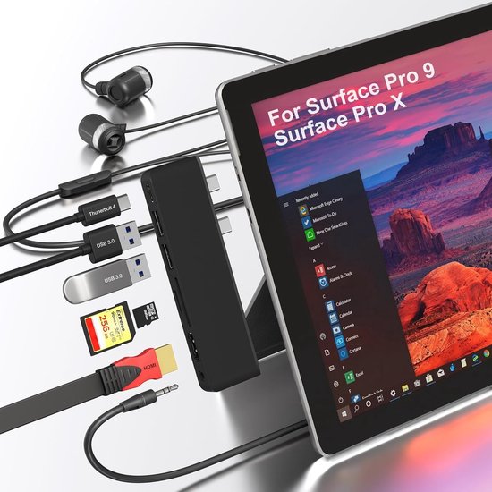 Surface Dockingstation en Hub Adapter voor Surface-apparaten