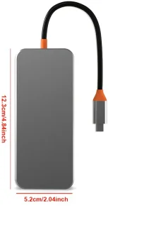 SW8V Type-C 8-in-1 USB-hub