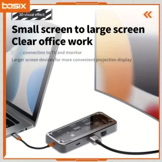 SW8V Type-C 8-in-1 USB-hub