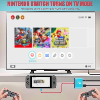 Switch Dock Travel Docking Station voor Nintendo Switch en Switch OLED