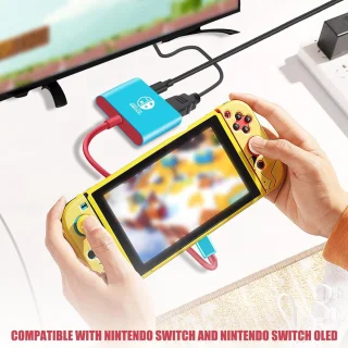 Switch Dock Travel Docking Station voor Nintendo Switch en Switch OLED
