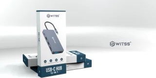 Switss USB-C Hub 12-in-1 Gigabit Ethernet Triple Display