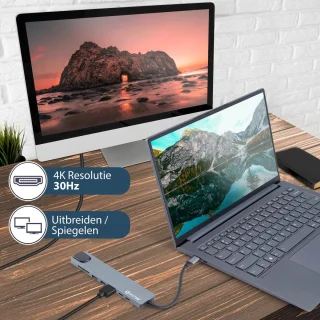 Switss USB C Hub 8-in-1