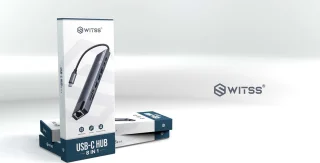 Switss USB C Hub 8-in-1